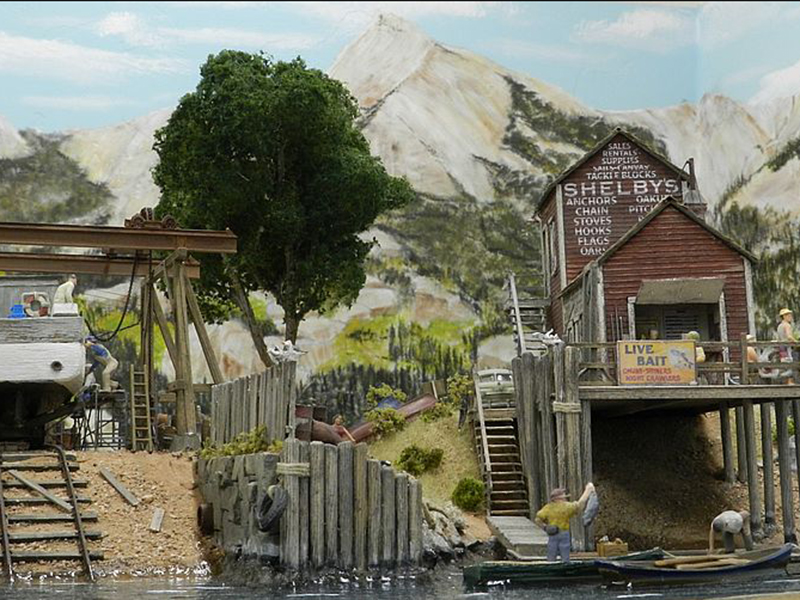 HO Scale Shelby's Marine Service